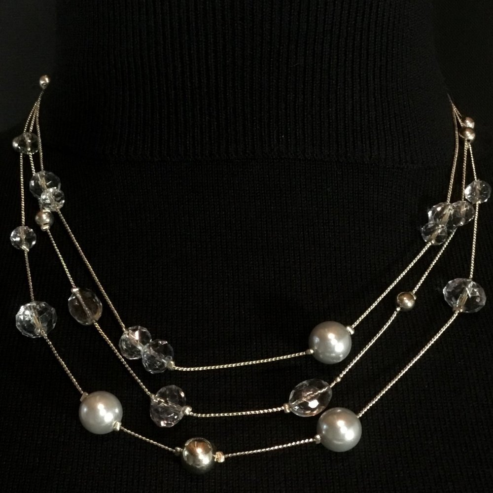 Triple Strand Necklace